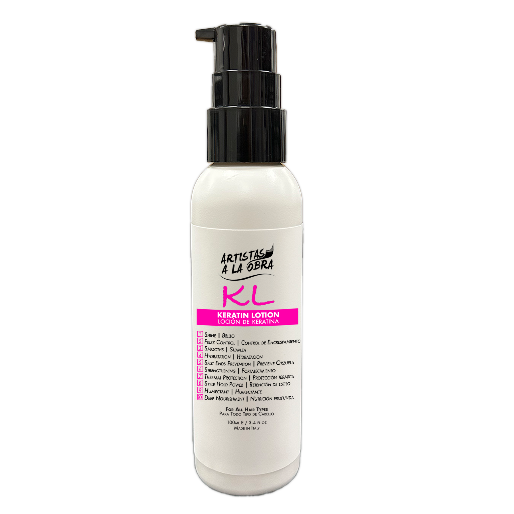 Keratin Leave-In Lotion 100ml E oz - Main Image