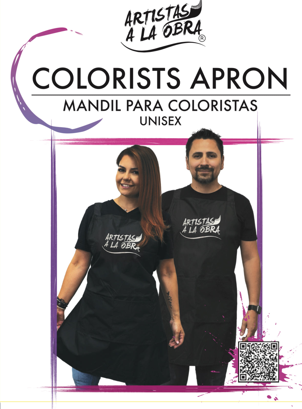 Unisex Colorists Aprons / Mandiles para Coloristas