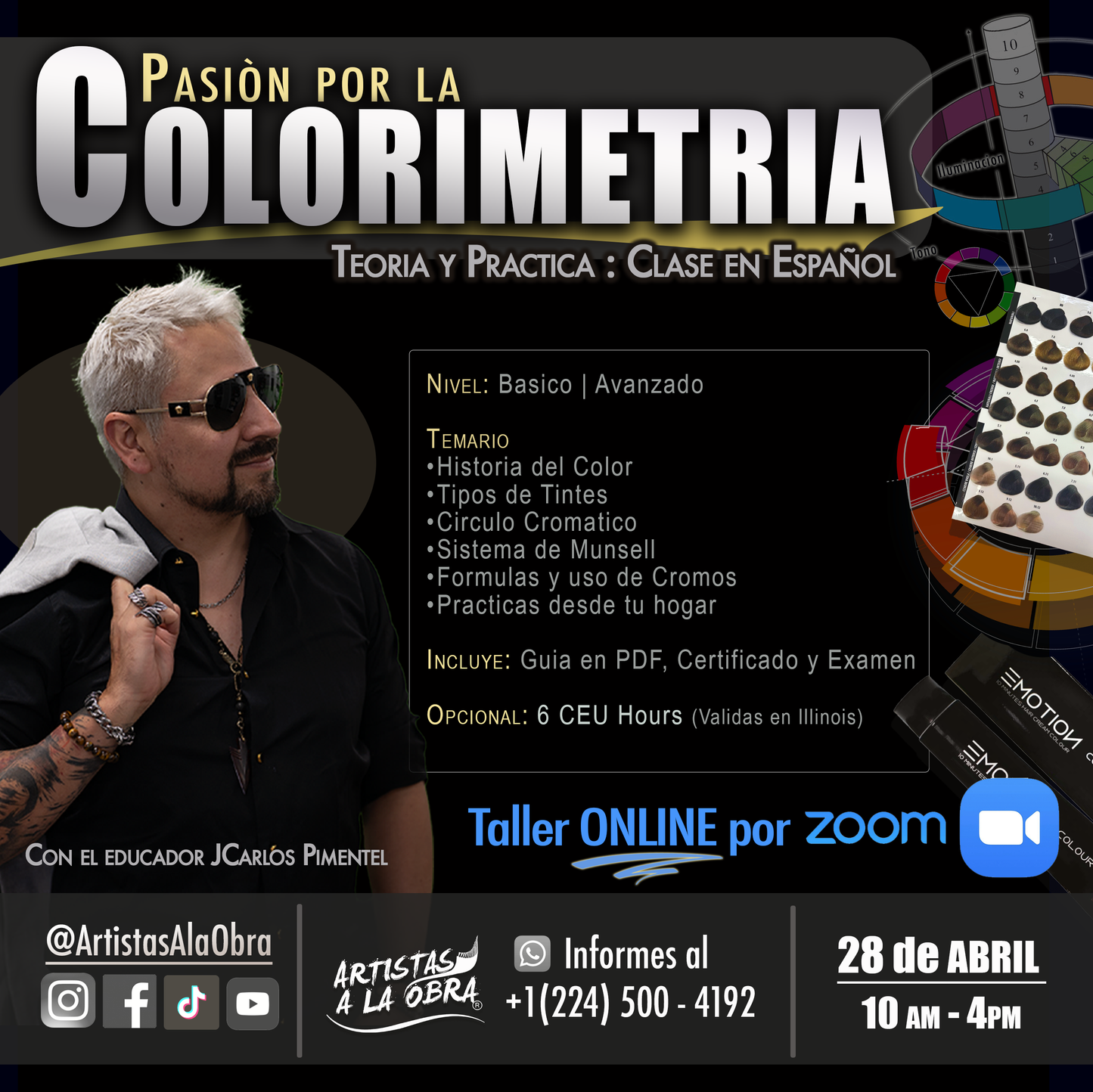 Pasión por la Colorimetria - Taller Online