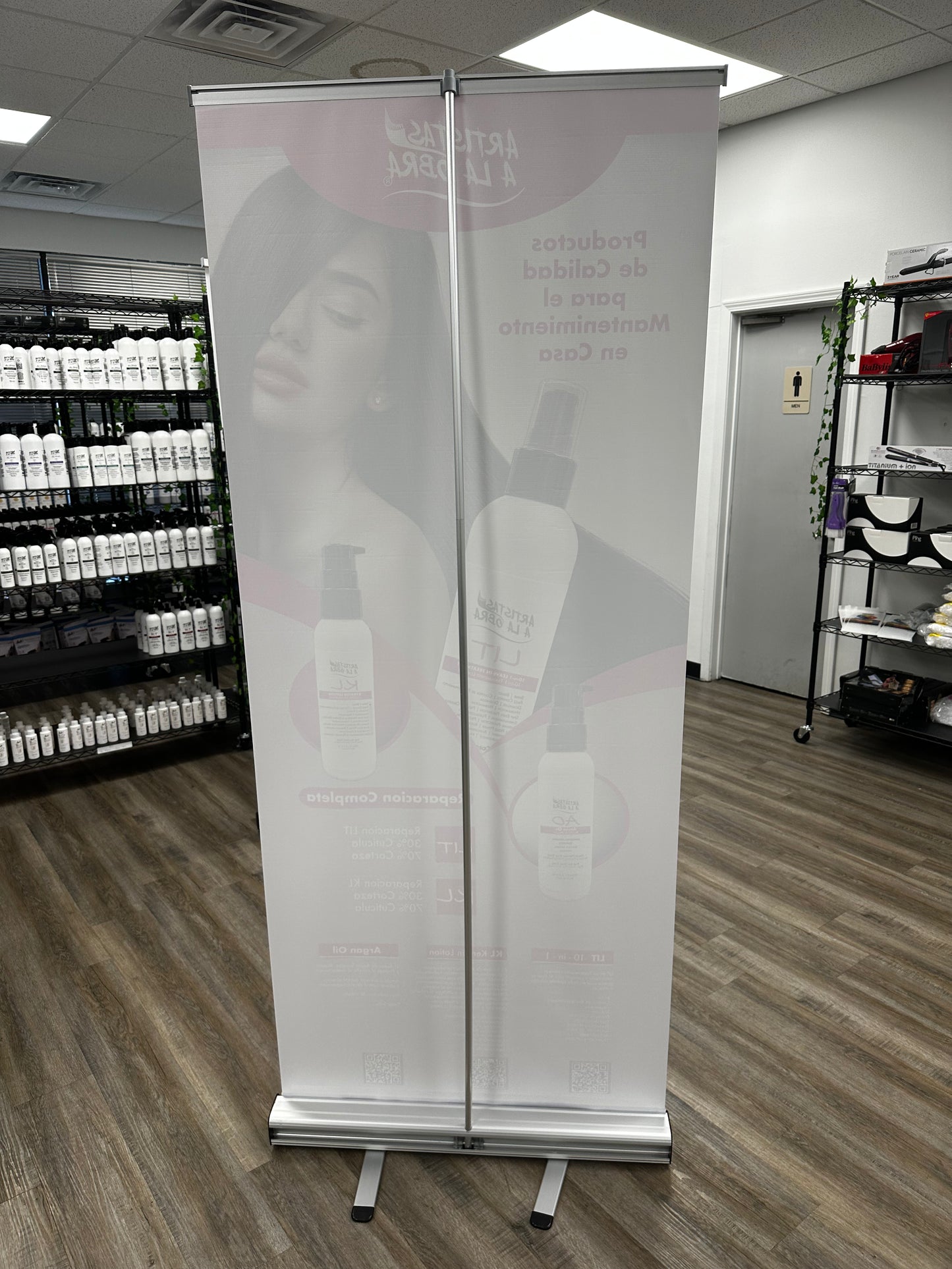 Vinyl Retractable Banners 33.5 x 78.75