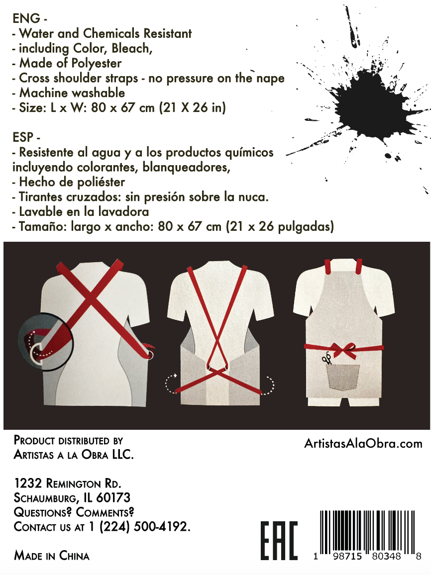 Unisex Colorists Aprons / Mandiles para Coloristas