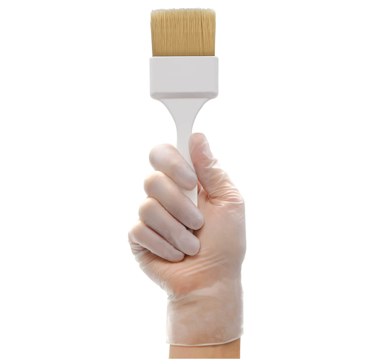 POWDER FREE CLEAR VINYL GLOVES - 100 CT. BOX