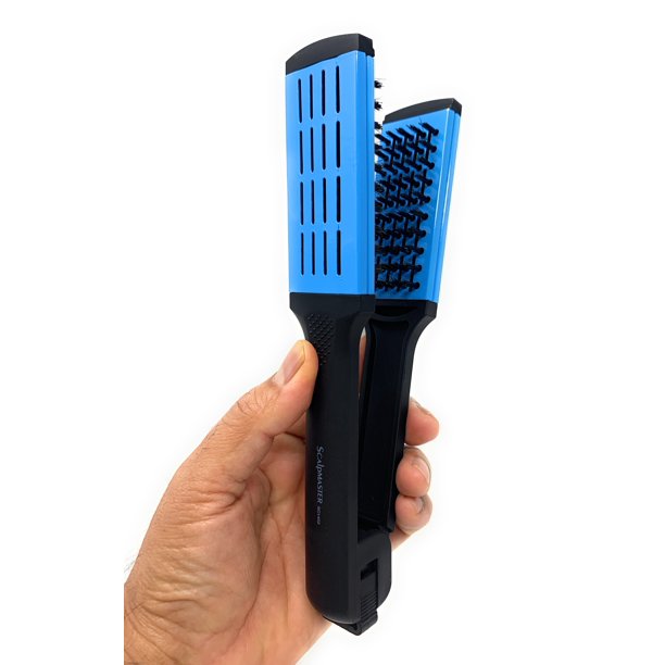 SCALPMASTER NYLON/BOAR CERAMIC HAIR STRAIGHTENER