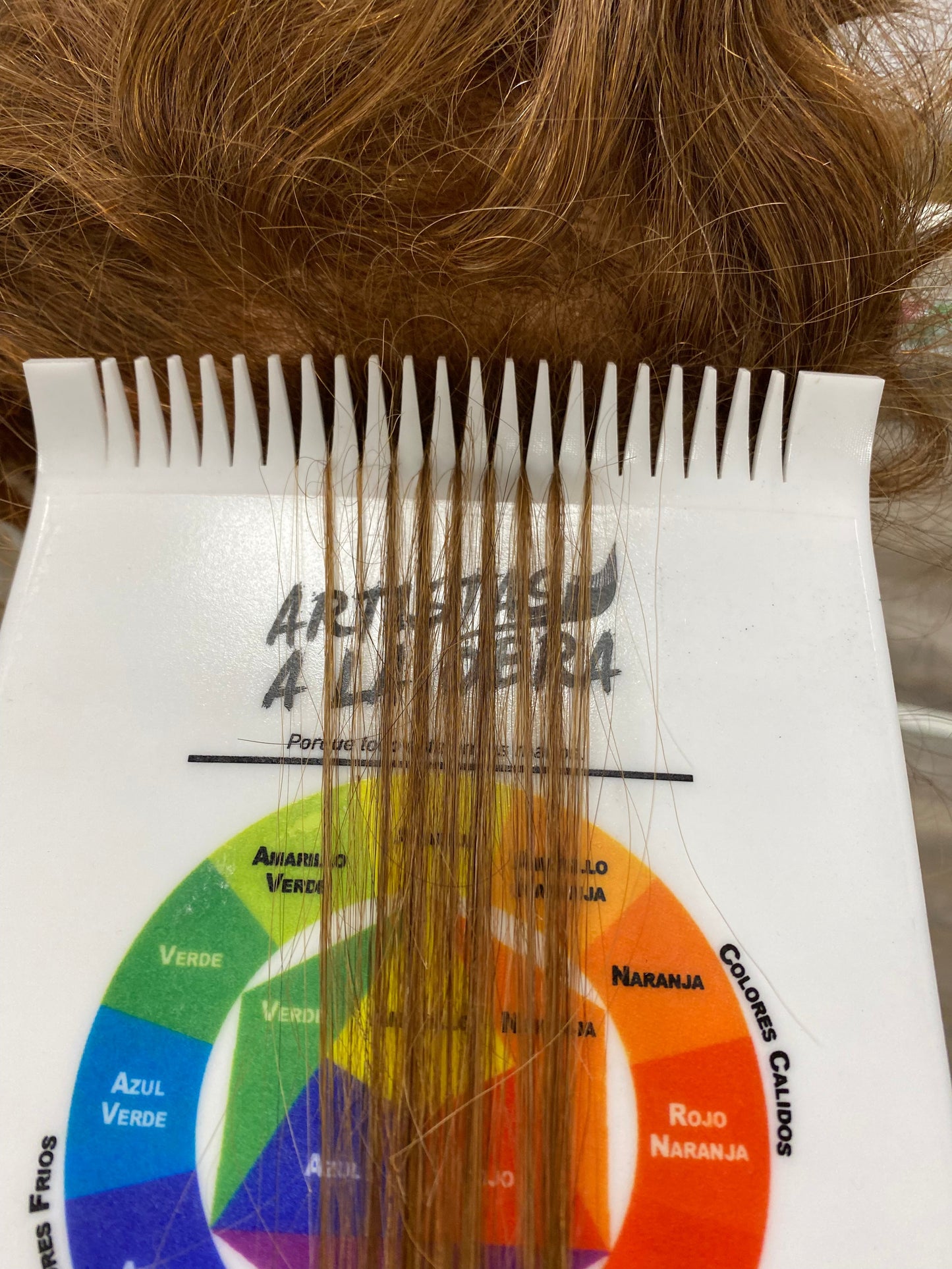 Tabla Grande de Acrílico para Mechas