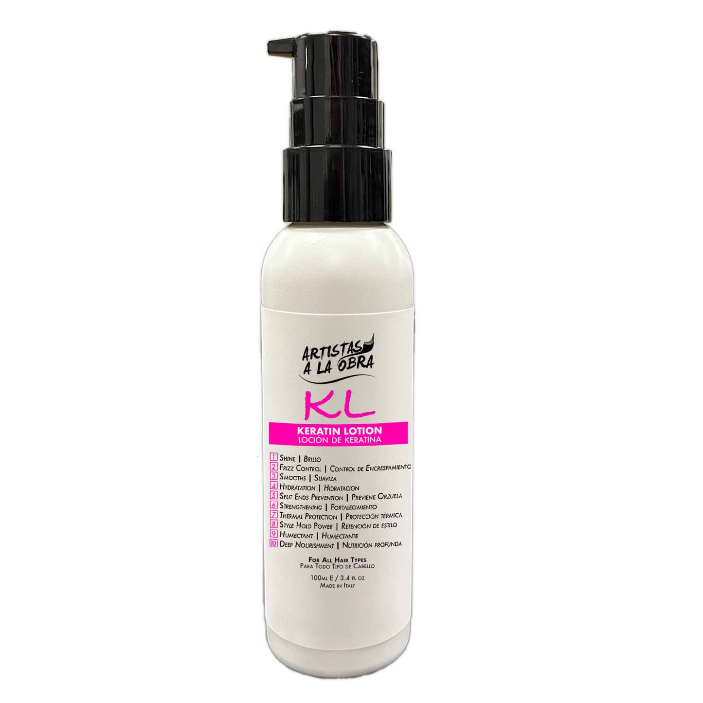 Keratin Leave-In Lotion 100ml E / 3.4 oz