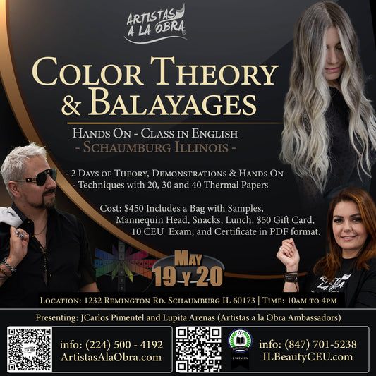 Color Theory and Balayages Hands On Class