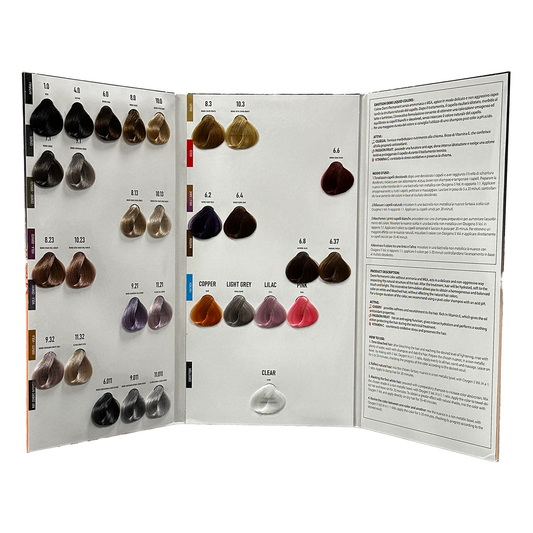 Demi Liquid Color Swatch Book | Gama