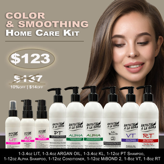 Color & Smoothing Home Care Kit