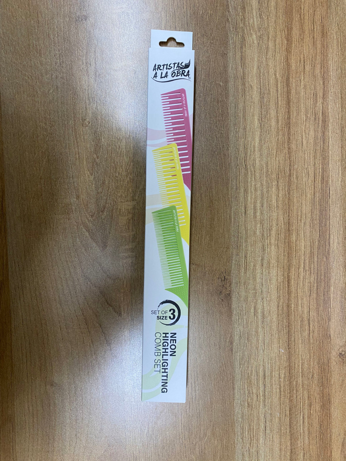 Neon Combs Neon Highlighting Combs - Set of 3 Sizes – ARTISTAS A LA OBRA