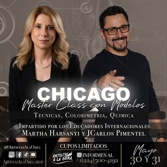 Martha Harsanyi y JCarlos Pimentel - Master Class con Modelos en Chicago - Mayo 30 y 31.