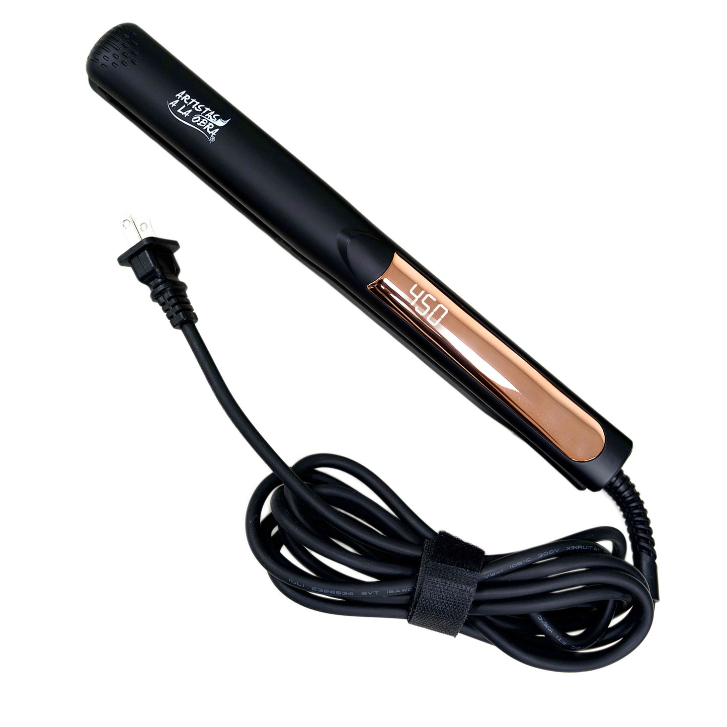 Nano Titanium Flat Iron - 1 inch with Digital LED Display