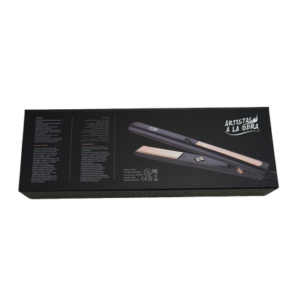 Nano Titanium Flat Iron - 1 inch with Digital LED Display