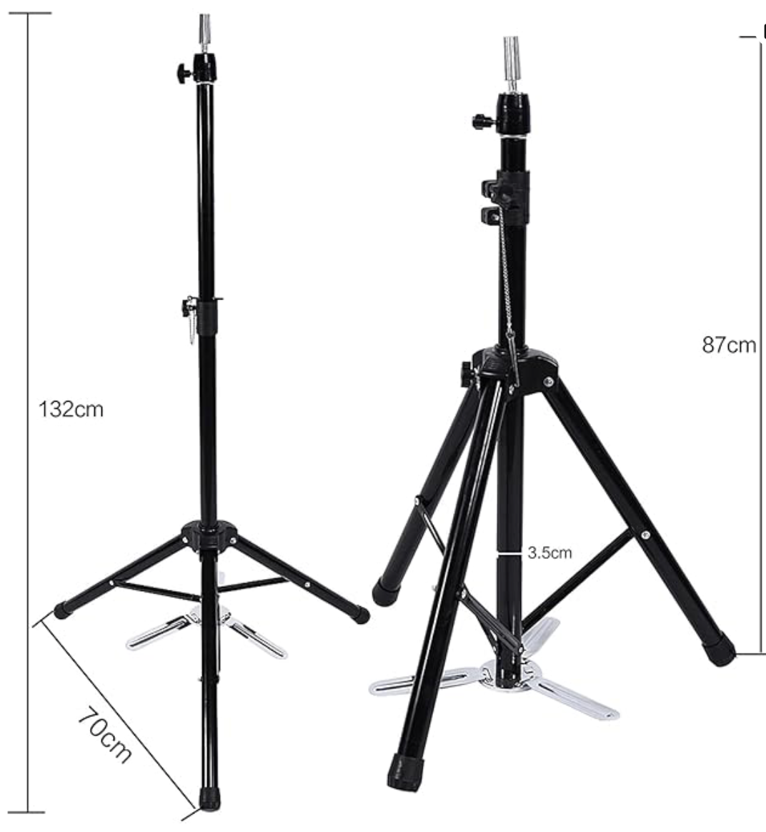 Mannequin Tripod with Foot Paddles