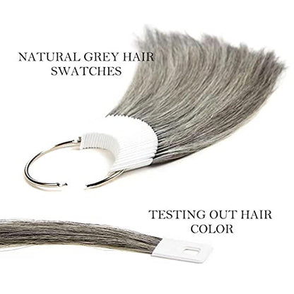 Gray Human Hair Testing Kit