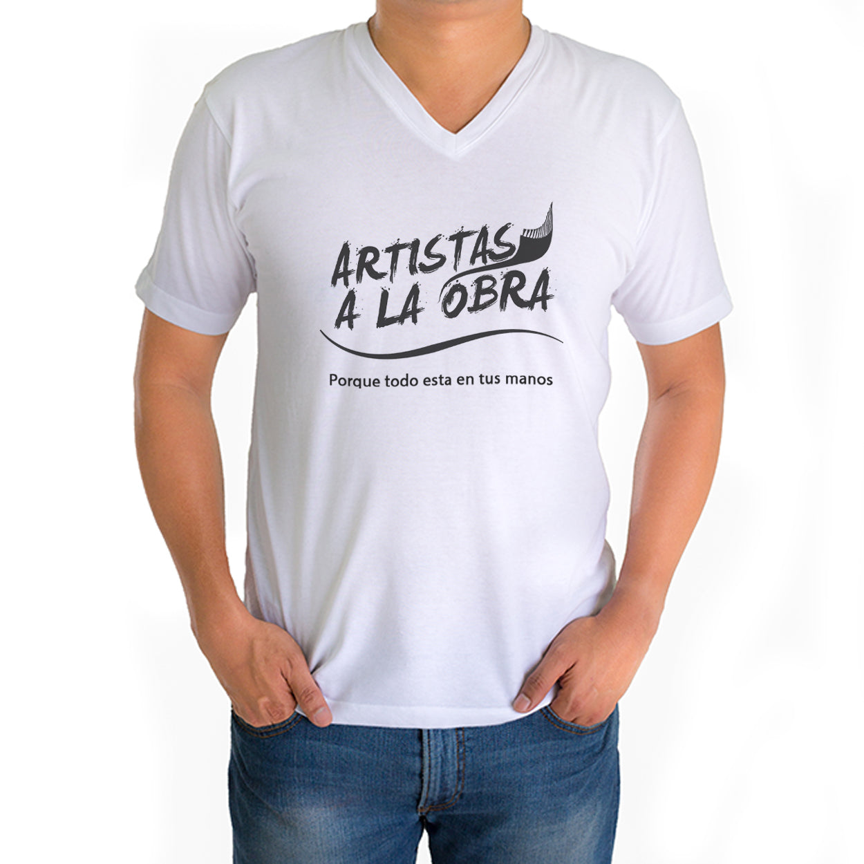 V Neck - T-Shirts - Artistas a la Obra