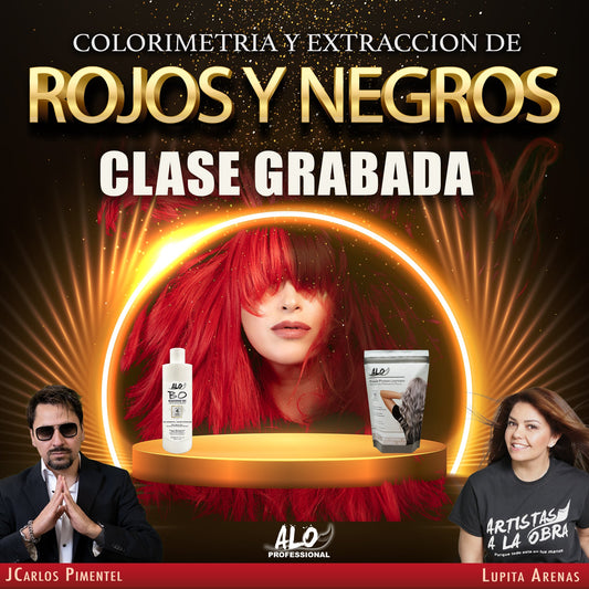 Colorimetria y Extracción de Rojos y Negros - Video de Zoom Grabado.