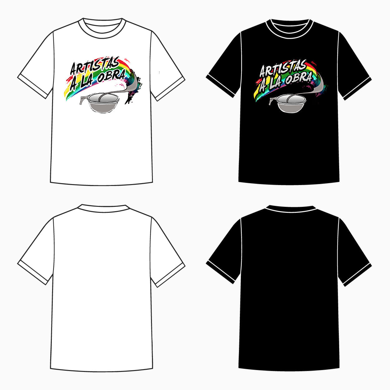 TShirts - Artistas a la Obra Color Bowl